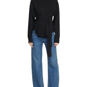 Modern Citizen Nara Tie Front Knit sweater